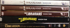 THE LIBRARIANS  Seasons 1-4  Return To Solomons Mines  DVD