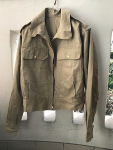 khaki army jacket