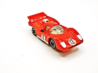 Tyco Pro Ferrari 512M Red #12 w/Silver Scoop Rare