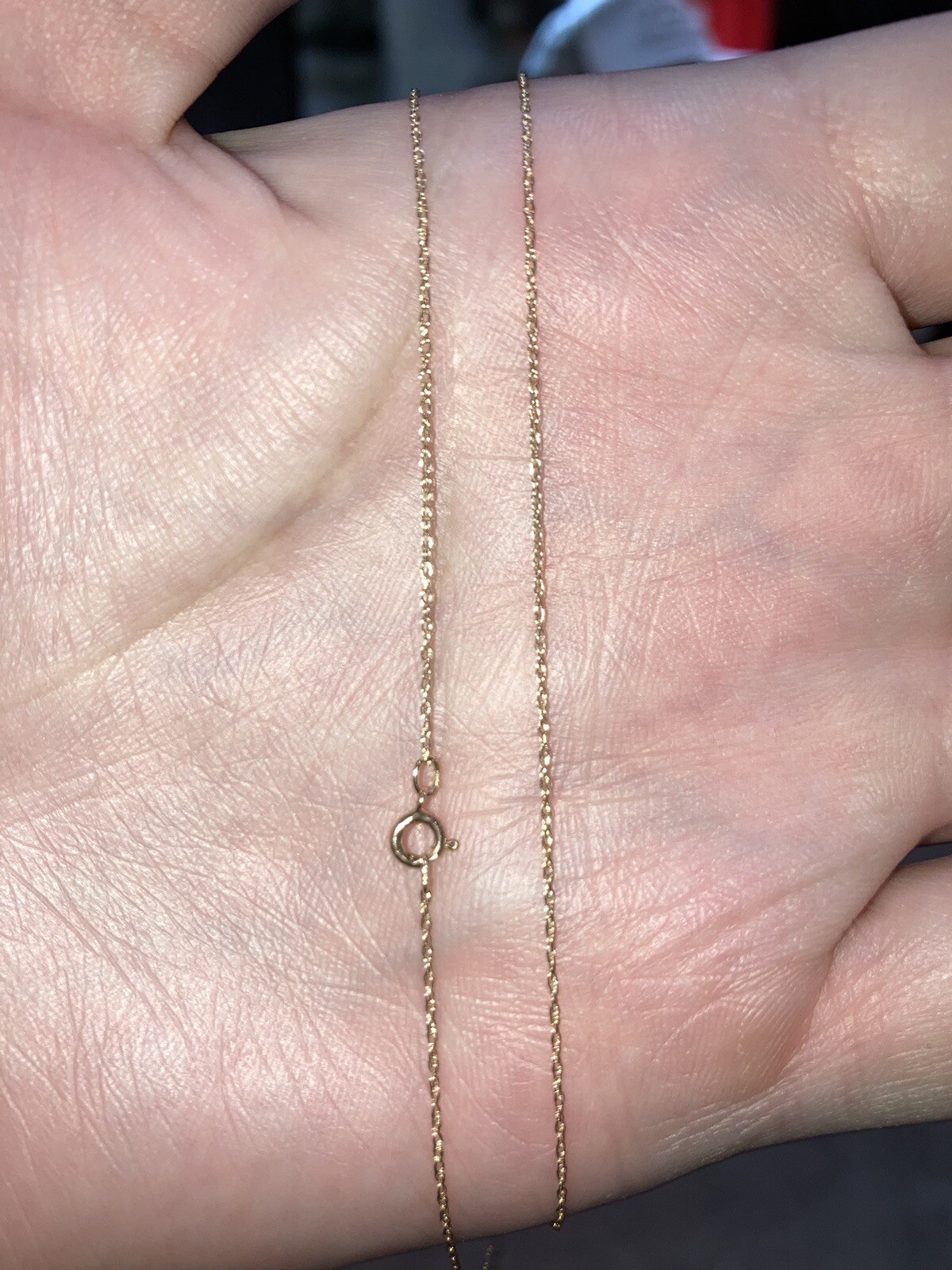 *NEW* Men's & Women's 18" 10k Yellow Gold Diamond Cut Rope Box Chain