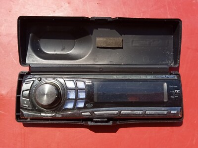 Alpine CDA-9857 Car Stereo CD Head Unit With case cover Black | eBay