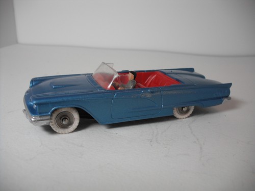 RARE MECCANO LTD. FRENCH DINKY TOYS #555-F FORD THUNDERBIRD RESTORED TO NEARMINT - Picture 3 of 12