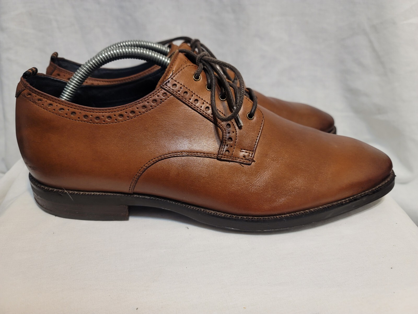 SAOLA Cole Haan Harrison Grand 2.0 Oxford pelle marrone inglese da uomo taglia 10