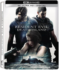 Resident Evil: Death Island steelbook / NEW on 4K from Sony Pictures