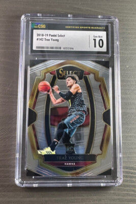 2018 Select Trae Young ROOKIE RC #142 CSG 10 GEM MINT - Atlanta