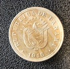 1916 Panama 2 1/2 Centesimos World Coin Higher Grade Nice!