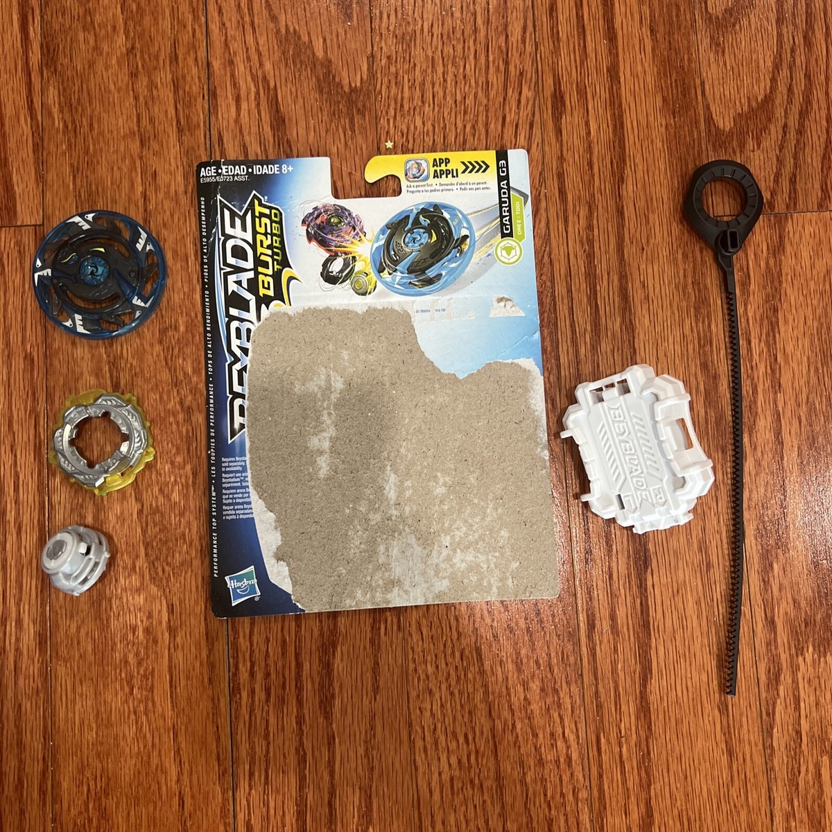 HASBRO Garuda G3 Blue Beyblade HASBRO BURST TURBO