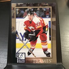 1997-98 Donruss Elite #114 Derek Morris RC CALGARY FLAMES ROOKIE