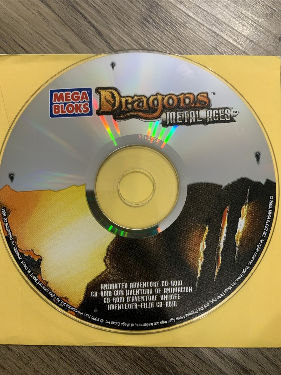Dragons Metal Ages Mega Bloks CD Disc Only | eBay