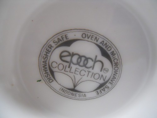 EPOCH Cream and Sugar Market Day Floral and Friut Pattern E801 - Picture 9 of 9