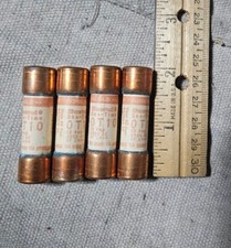 Gould Shawmut OT10 10 Amp 250 Volt One Time Class K5 Fuse LOT OF 4