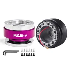 Purple Quick Release + Hub Adapter Boss For Mazda MIATA 323 626 B2200 B2000 MX5