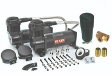 Viair 444c Dual Pack Black Air Ride Suspension Compressors Pumps Water Trap