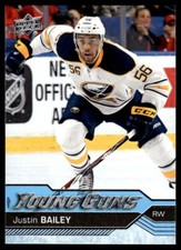 2016-17 Upper Deck Young Guns Justin Bailey A RC Buffalo Sabres #246