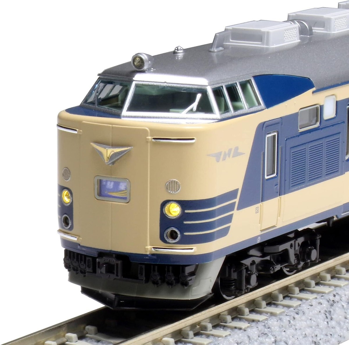 KATO 581系 KATO N Gauge 581 Series 581 Slit Type Phone 7-car set 10-1717