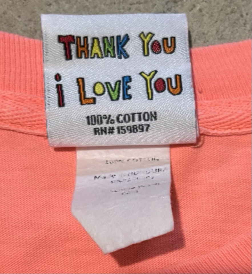 Camiseta Porous Walker "Butthole" Script Rosa Talla Hombre XL Foto 4 de 4