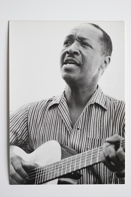 JOSH WHITE, 1960's,   seltene Kunst-Postkarte