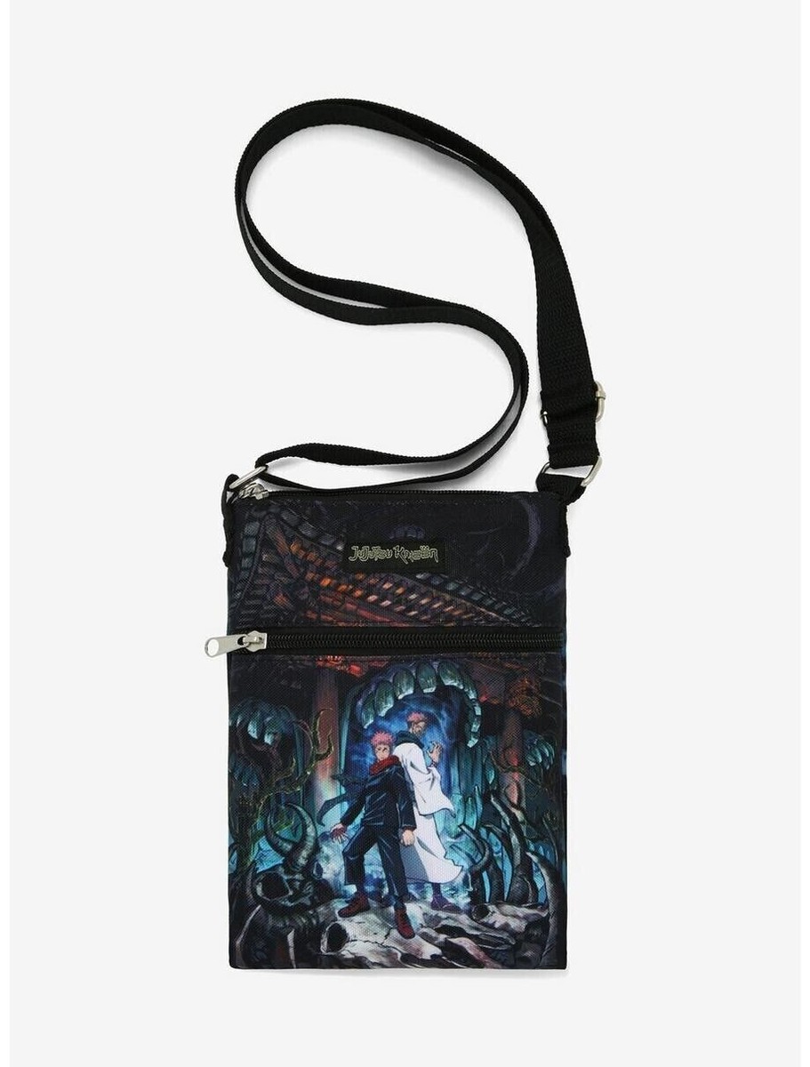 Jujutsu Kaisen Yuji & Sukuna Passport Crossbody Bag Purse Anime