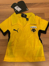 Puma AEK Athens Koszula dziecięca żółta / nowa