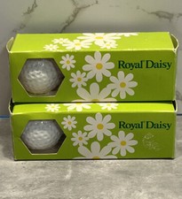 Vintage Royal Daisy golf balls NEW