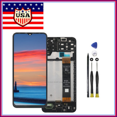 For Samsung Galaxy A13 A137F LCD Display Touch Screen Frame Digitizer