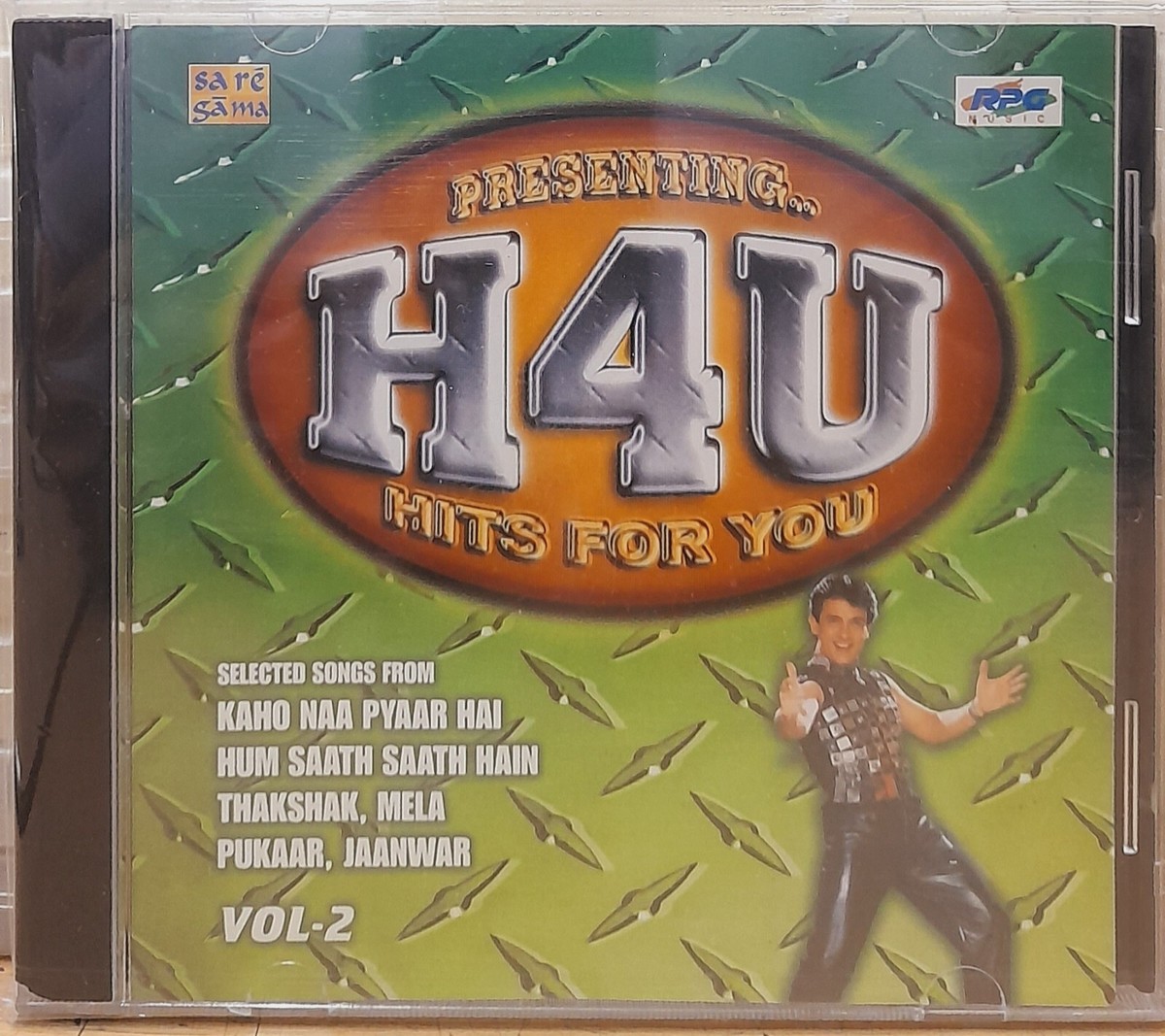 H4U Hits For You Vol-2 Saregama Bollywood Audio CD Lucky Ali, Kumar Sanu,  Udit