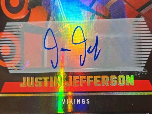 JUSTIN JEFFERSON *10/10* Auto SGC 10|10 Panini Zenith 2022 #51 Proof ~1stB - Picture 6 of 11