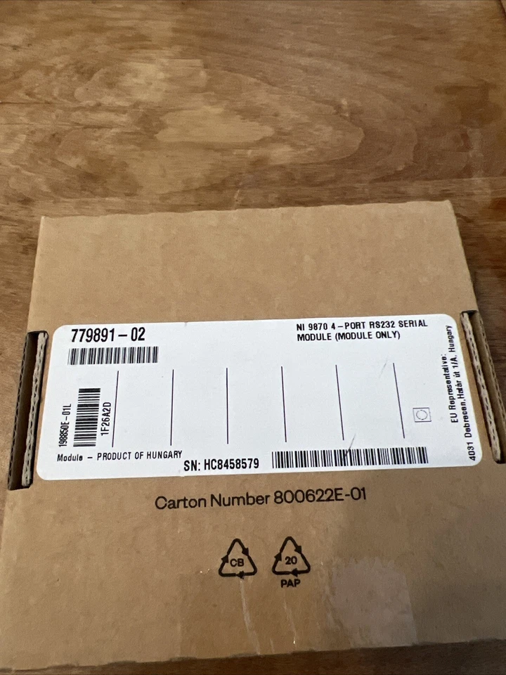 NATIONAL INSTRUMENTS 779891-02 NI 9870 (NOVO SEM CAIXA) - Imagem 3 de 3