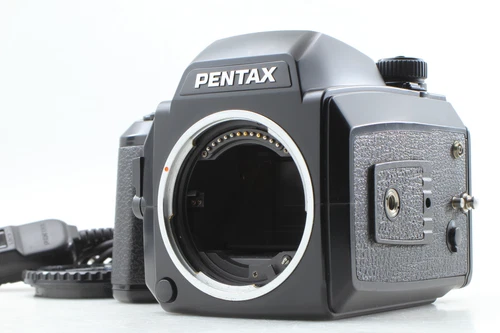 *Near MINT* Pentax 645N Film Camera Body w/ Remote Release 120 Holder From JAPAN