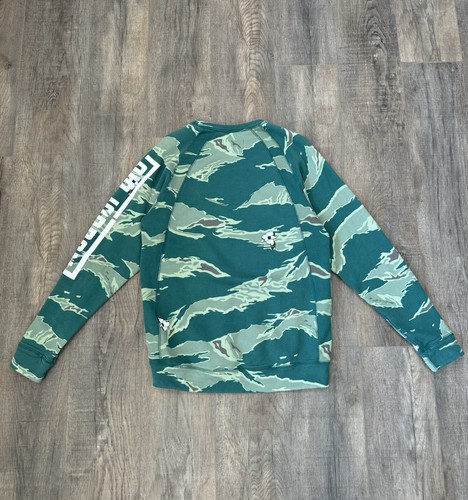 Sudadera Jordan Camuflada Vuelo Para Hombre Talla XL Vellón Verde Gráfico Y2K BQ6845-010 - Imagen 2 de 17