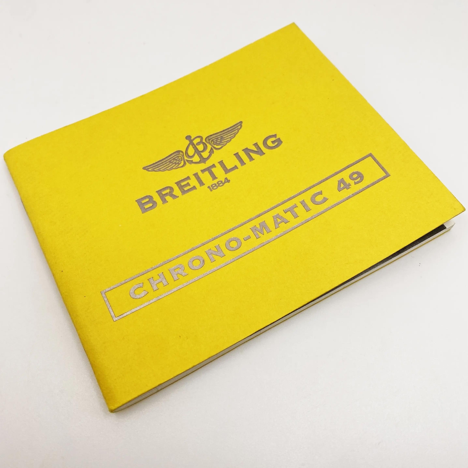 Breitling Chrono-Matic 49 Manual Booklet