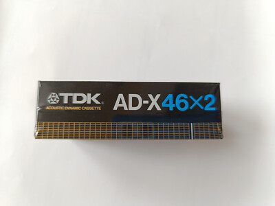 TDK AD-X 46 1982 1990 New 2psc-2pack | eBay