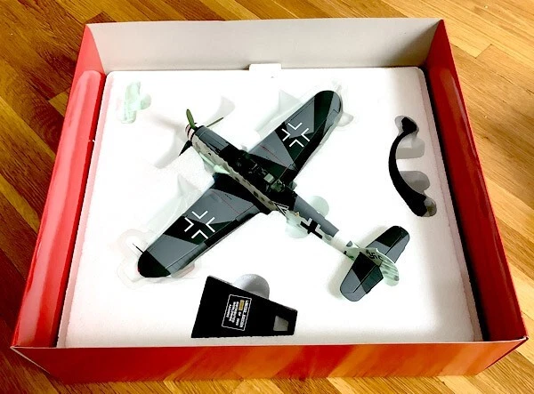 Corgi AA34902 1/32 Messerschmitt Bf109G Black Chevron w/ COA - Ships USA - Image 2 of 4
