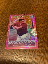 Bobby Dalbec 2021 Panini Chronicles Overdrive Pink Pulsar RC 
