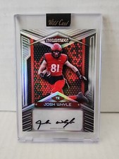 2023 Alumination Draft Base Silver Rainbow /75 Josh Whyle #AB-75 Rookie Auto RC