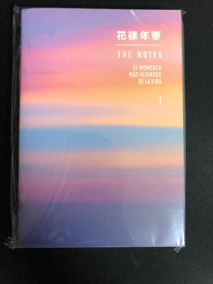 BTS 花樣年華 THE MOST BEAUTIFUL MOMENTS IN LIFE THE NOTES1 SPANISHVersion+PRE-ORDER