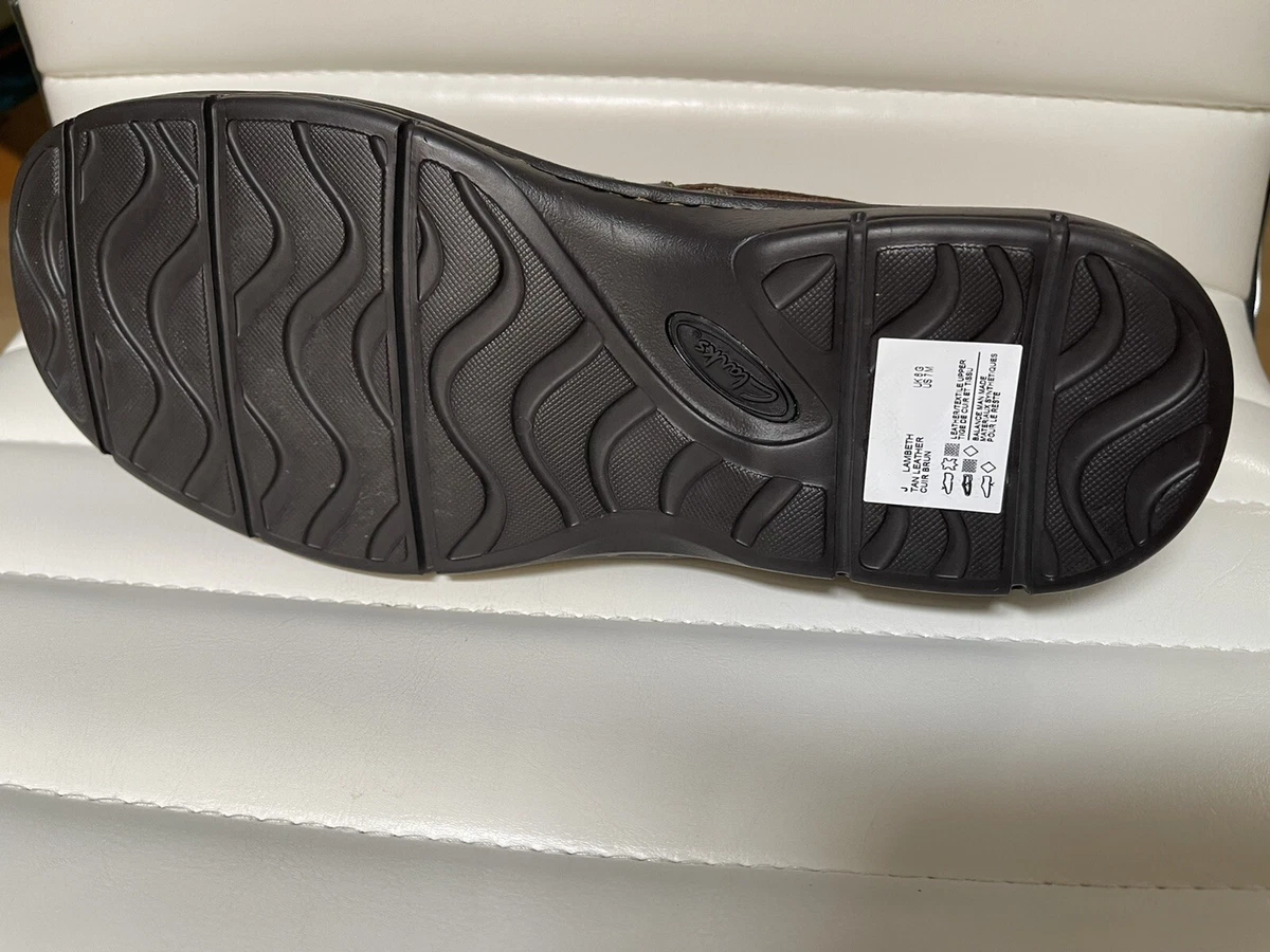 Clarks Men s leather Lambeth Loafer Brown Nubuck Size 7 NEW IN BOX