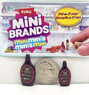 2 Hershey Syrups 1 Iconic Mini Mini Fill The Fridge Mini Brands | eBay