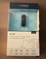 Fitbit One Wireless Activity  Sleep Tracker Black NEW SEALED For Parts  READ 