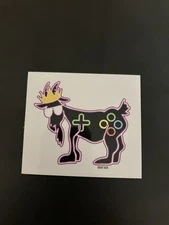 🐐 GOAT USA Sticker / Rare Controller Goat USA sticker 🐐