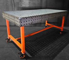 36"x72" Welding Fabrication Table 3x6ft Fully Welded Fixture Laser Cut in USA