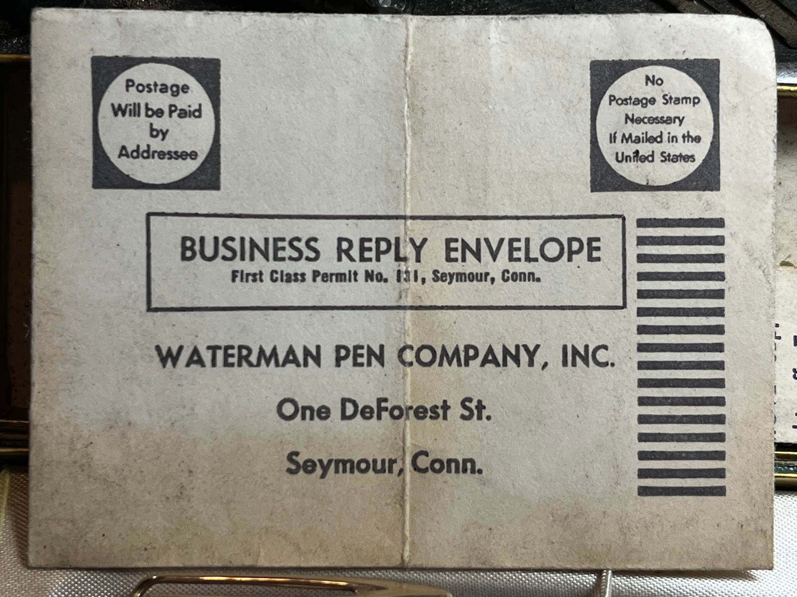 Massive lot of Waterman c/f fountain pens from the 1950s for parts & restoration