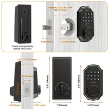 [Smart Keyless Entry Door Lock] Arpha Smart Keyless Entry Door Lock - Auto Lock/