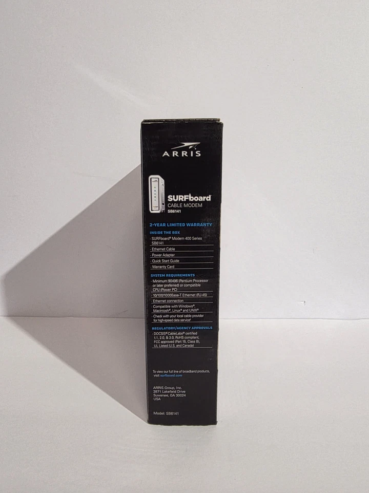 Arris SURFboard SB6141 DOCSIS 3.0 Cable Modem Complete! - Image 2 of 4