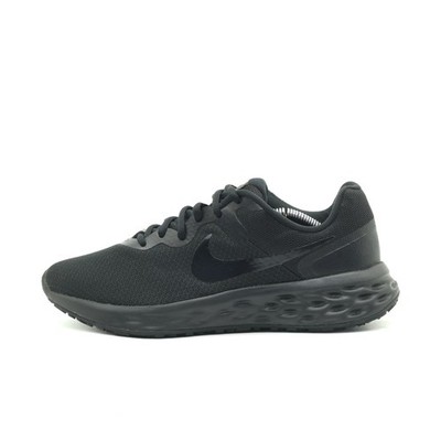 Nike Damen Revolution 6 FlyEase Sneaker Schwarz Textil Niedrig Laufschuh EU 41