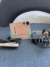 CASIO EXILIM EX-S2 Compact Digital Camera Silver with Charger and Remote Control