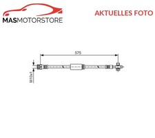 BREMSSCHLAUCH BREMSLEITUNG BOSCH 1 987 481 A04 A FÜR VW CADDY IV,CADDY ALLTRACK