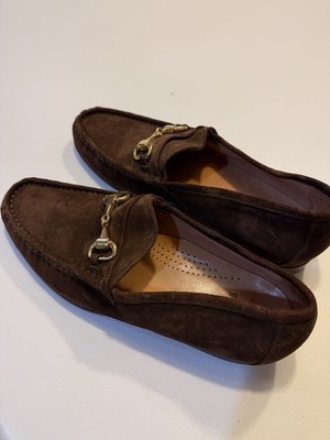 Todd Snyder Yuketen Mocischia Horsebit Suede Loafers.  Sz 11.  Bag4 SEE PICS