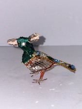 VintageMiniature ToyLead MetalParrot Bird Custom