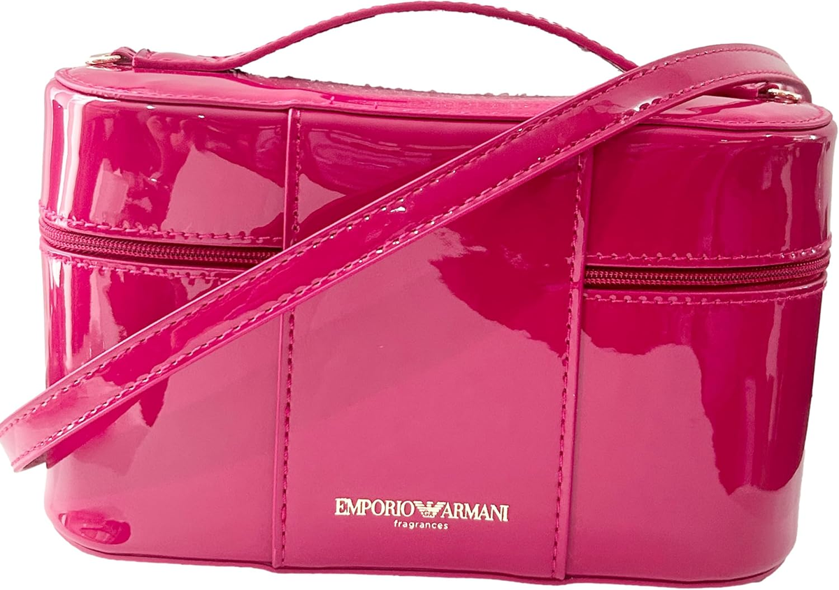 GIORGIO ARMANI 新品コスメ9点＋ロゴポーチ付 GIORGIO ARMANI PINK POWER OF YOU JELLY VANITY Cosmetic Pouch